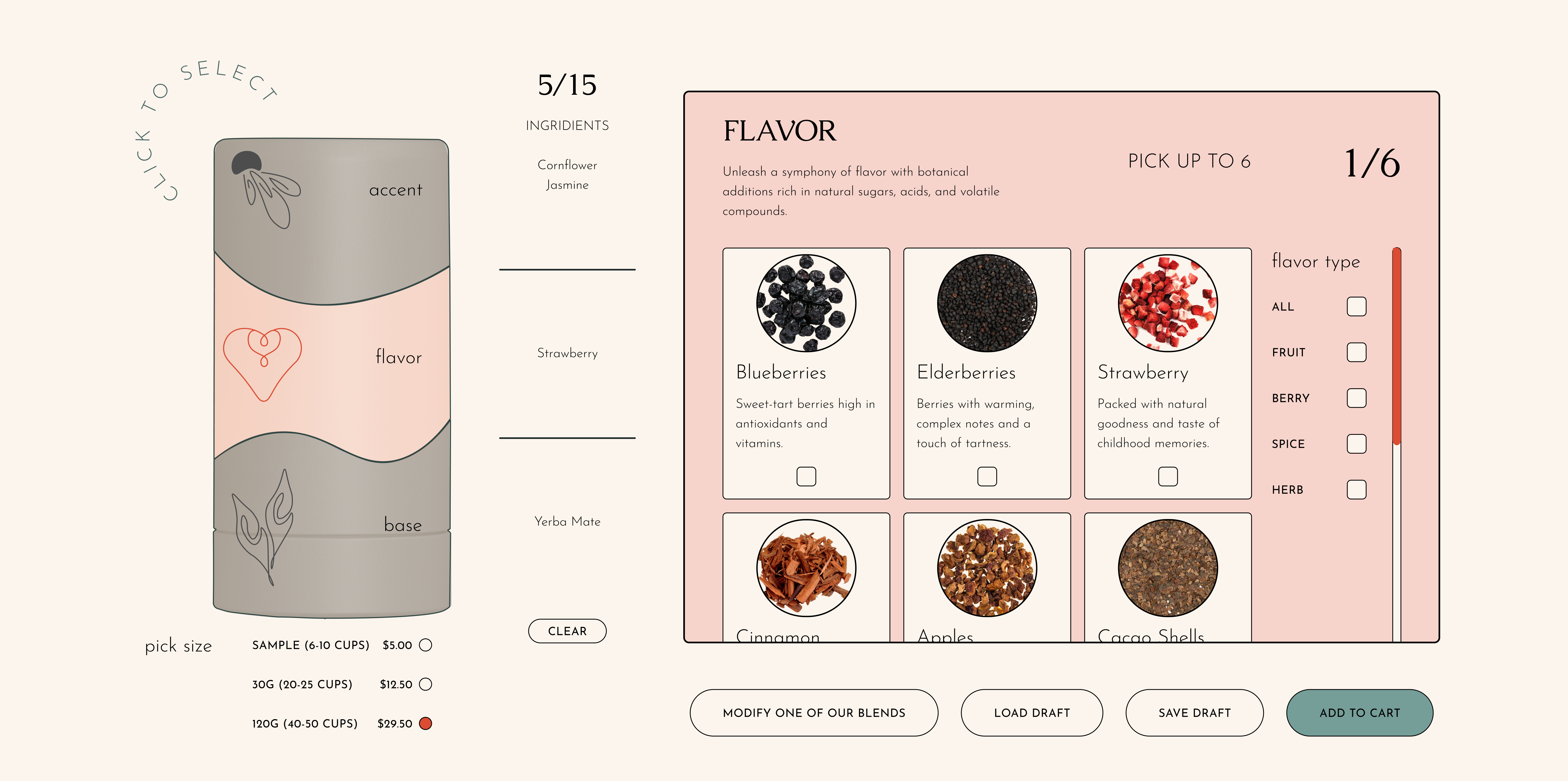 Build your blend UI